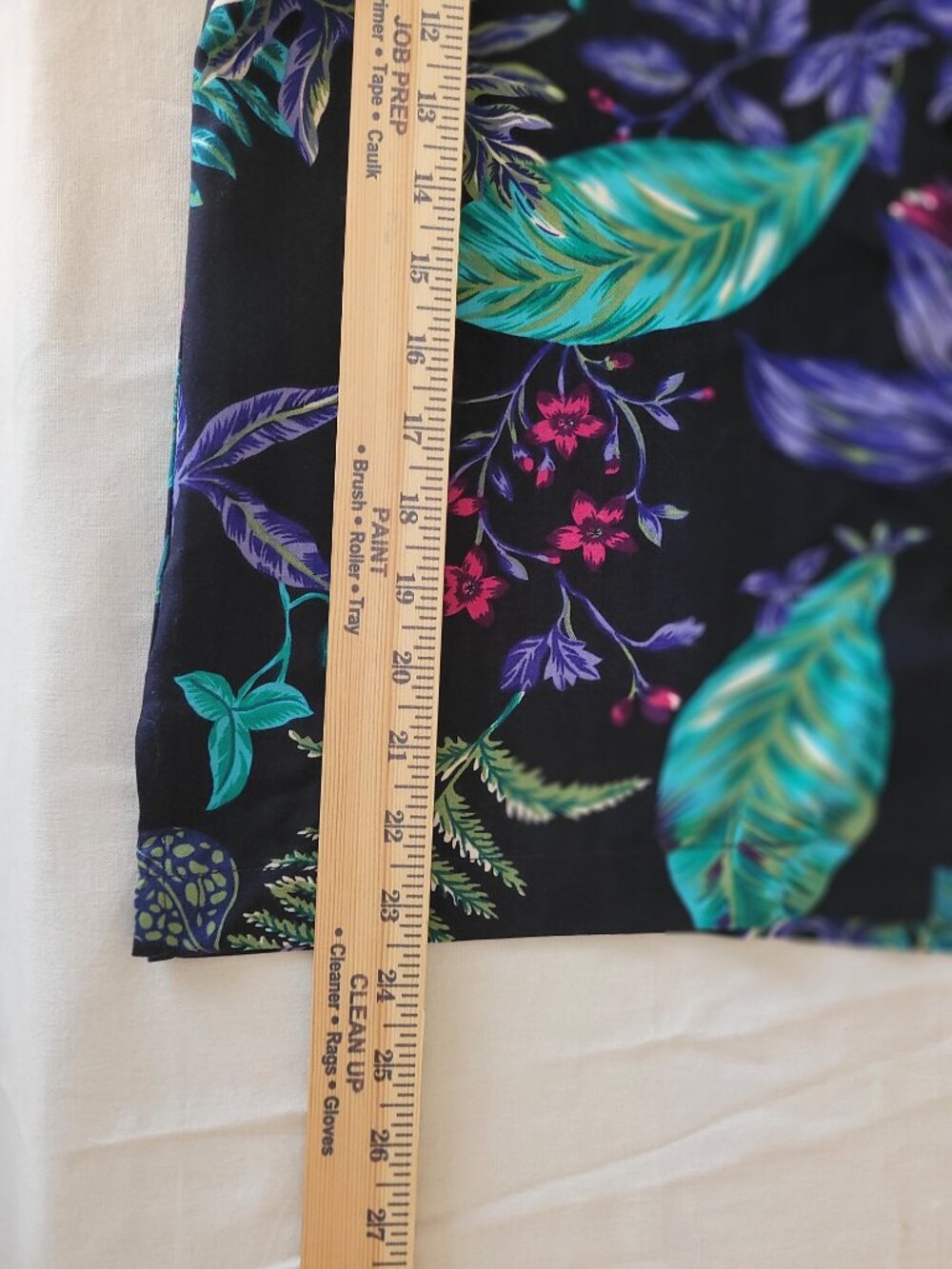 Tropical Shirt Short Sleeve Hawaiin White Stag NWT Womens Size L - Picture 10 of 14